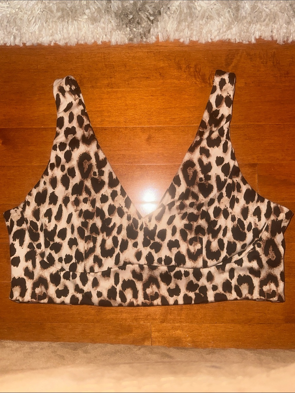 Victoria's Secret Leopard Print Sports Bra
